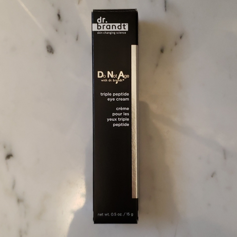 Dr Brandt triple peptide eye cream
